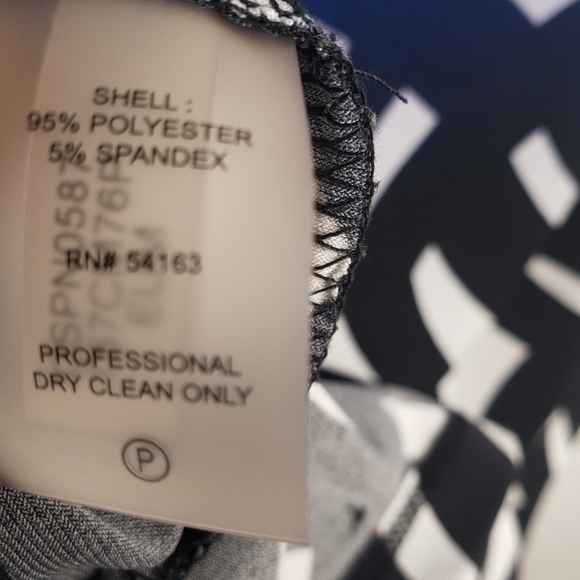 Calvin Klein Women's Blue and Black Shirt Sz PL - Picture 6 of 8